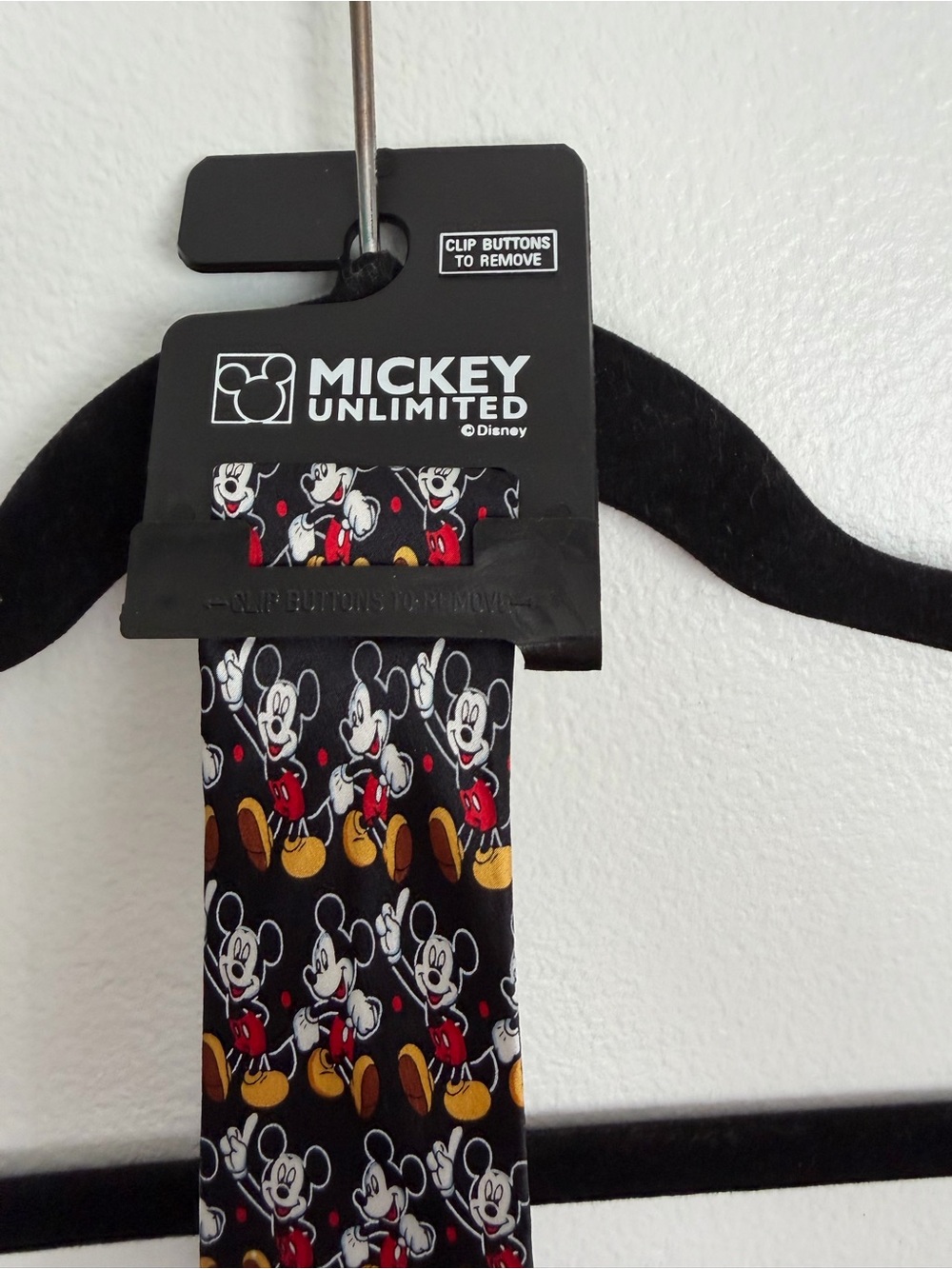 Disney Mickey Unlimited Black Red Yellow Men’s Boxer Briefs